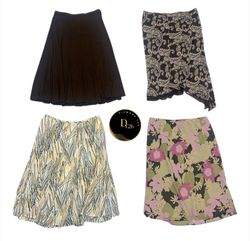 Y2K Style Poly Skirt – Retro Mini Skirt, Vintage L..