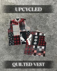 Upcycled Quilted Vest