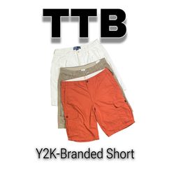 Y2K style and branded short (TTB-12)