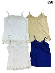 Lace trim camisole   #588