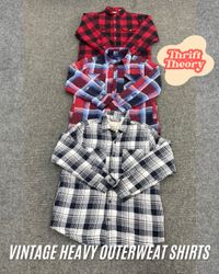 Vintage Heavy Outerwear Shirts - (02/04)