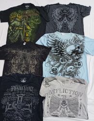 CR7168 Vintage Skull T-Shirts