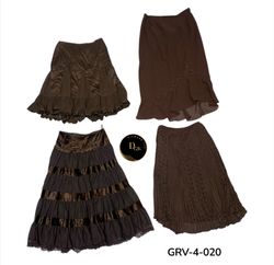 Authentic Y2K Brand Poly Skirt – Timeless Style (G..