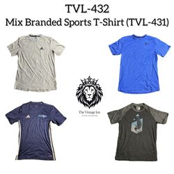 Mix Branded Sports T-Shirts (TVL-432)