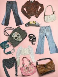 All in One bundel (purse,jeans,top,belts)