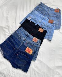 Levis Denim Mini Shorts