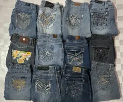 ANGELS AND OTHER MIX BRANDS JEANS (ID 1363)