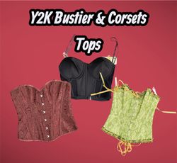 Y2K Bustier & Corsets Tops - (03/04)