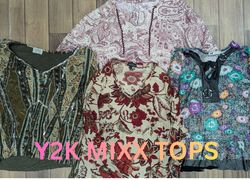 Y2K Mixx Tops