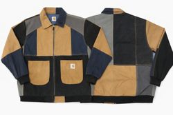 CR1442 Upcycled Patchwork Jacket