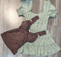 4813 - Y2K-Stil Minikleid und Camisole