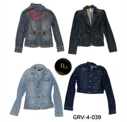 Y2K Blue Denim Jacket – Classic Retro Street Style..