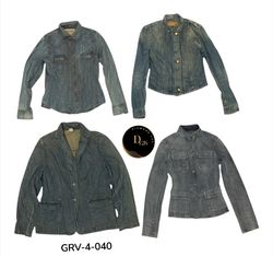 Y2K Blue Denim Jacket – Classic Retro Street Style..