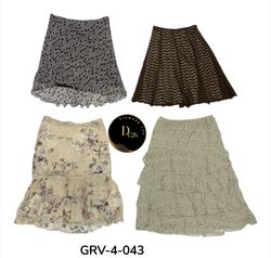 Y2K Poly Skirt – Vintage 2000s Aesthetic Style (GR..