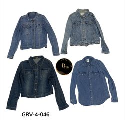 Y2K Vintage Denim Jacket – Retro 2000s Style Outer..