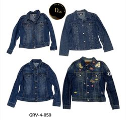 Retro Y2K Denim Jacket – Iconic 2000s Aesthetic (G..