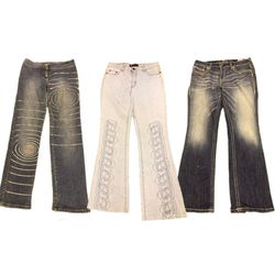 Y2K NYC IT Girl Denim Flare Jeans RW-1741