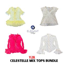 Y2K Celestelle Mix Tops Bundle - EV1159