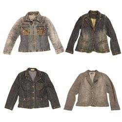 Y2K NYC IT Girl Denim Jackets RW-1742