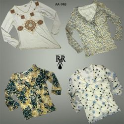 Y2K Soft Girl Era Mix Full Sleeve Tops (AA-748)
