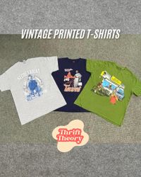 Vintage Printed T-Shirts - (03/03)
