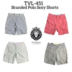 Branded Polo Cotton Shorts (TVL-451)