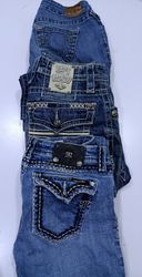 MM/RR/TR Flared/Bootcut jeans 10Pcs (RV # 490)