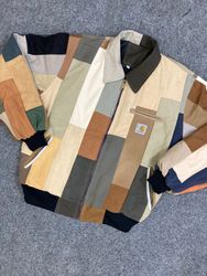 Upcycle Carhartt Authentic Pannel Detroit Jacket