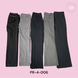 Low Rise Poly Blend Pants – Tailored Fit Office & ..