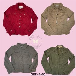 Women’s Cotton Casual Jacket – Soft Lightweight Ev..
