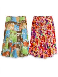 (FV-1082) 	Color Pop Indie Wardrobe Lot Skirt