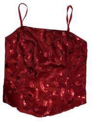 Y2k sequin cami tops.