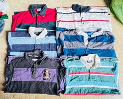 Unbranded rugby shirts bundle 50