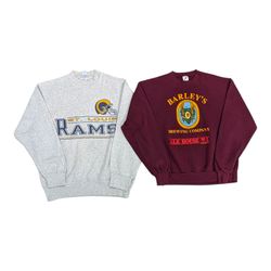 Vintage Print Sweatshirt