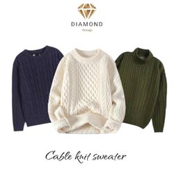 Cable Knit Sweater (DV -04-43)