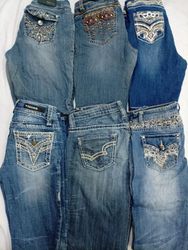 CR7214 Y2K Flare Jeans