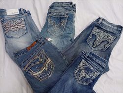 CR7215 Y2K Flare Jeans