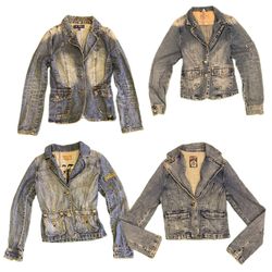 Y2K NYC IT Girl Denim Jackets RW-1747