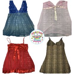 Ensemble de Babydoll en Dentelle Vintage Y2K & Nui..