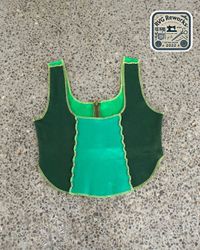 Upcycled Raw-Edge Tank Top