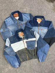 Upcycle Levi’s Denim Crop Jacket