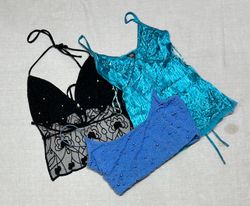 Y2k beaded top WRA_0012