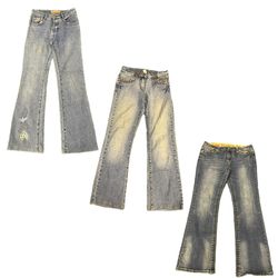 Y2K Paris Hilton Girls Mixed Jean Re-2982