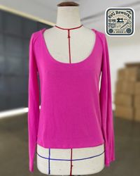 Upcycled Hooded Scoop Top