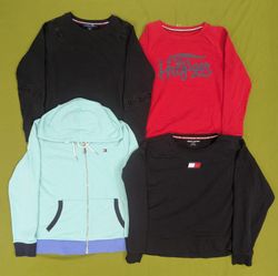 💥 RV2753 Femmes Tommy Hilfiger Sweat-shirts à cap..