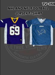 NHL NFL Football Jersey T-shirt Tv-356