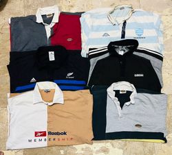 Mix brand vintage rugby shirts bundle 70