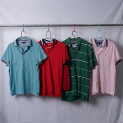 BND-01 Tommy Hilfiger Polo Shirts | Classic Tipped..