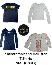 Abercrombie and hollister T Shirts SM - (00317)