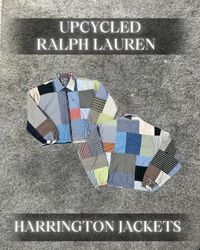 Upcycled Ralph Lauren Harrington Jackets